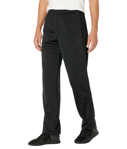 Men's Essentials Warm-Up Open Hem 3-Stripes Tracksuit Pants